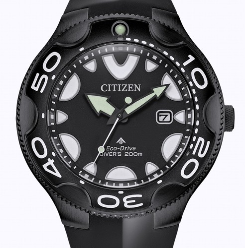 Citizen orca black eco - citizen, eco-drive
