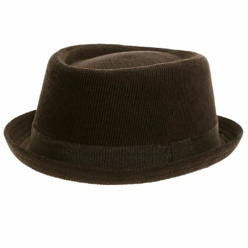 Black cord porkpie - porkpie, hat