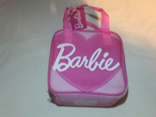 Pink barbie lunch cool carry - lunch,