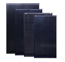 Black Solar Panels 100-250w