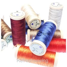 Coats Seta Reale 100% Pure Silk Sewing Thread 20m BUY 12 And Have FREE Delivery