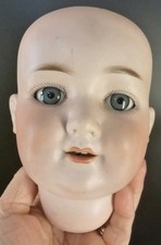 ANTIQUE  BISQUE DOLL HEAD