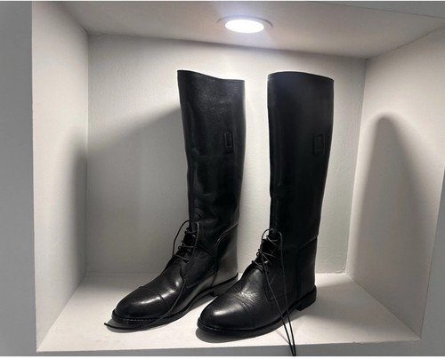 Custom black leather made - custom,