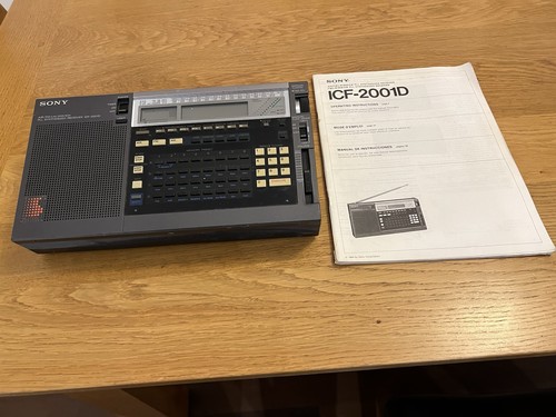 Sony icf 2001d - sony, tuner