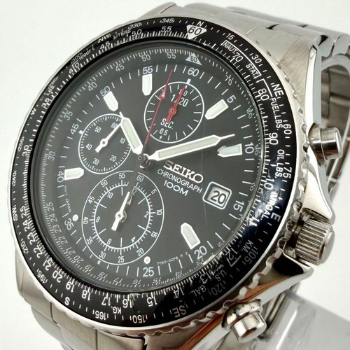 Seiko pilot chronograph - seiko,