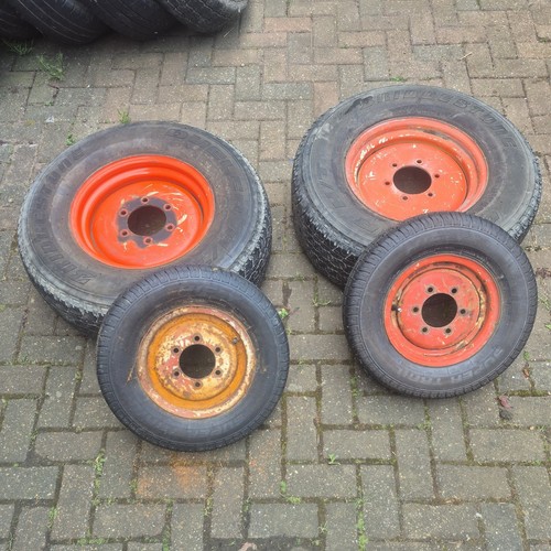 Kubota 410 wheel set - kubota,