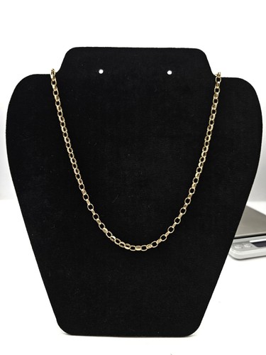 9ct gold belcher style chain - 9ct,
