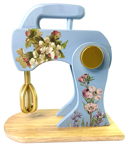 Toy stand mixer wooden - toy,