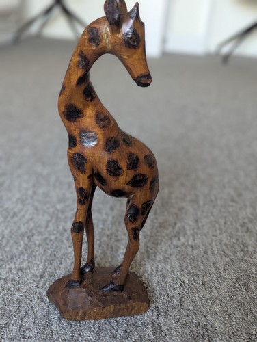 Large hand carved wooden - large,