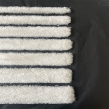 2Meter Faux Rabbit Fur White