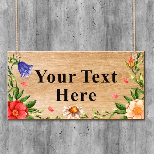 Personalised garden sign - garden,