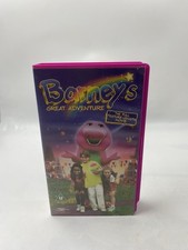 Barney’s Great Adventure The Full Feature Length Movie VHS Video Purple Shell