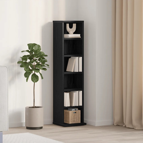 Walplus cabinet black oak - black,