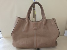 TOD'S Genuine Leather Taupe