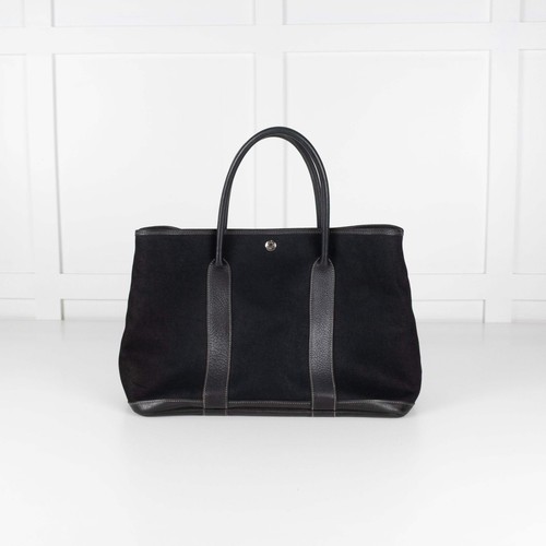 Hermes black canvas - hermes,