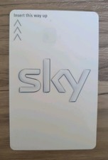 SKY: VIEWING CARD (WHITE) -