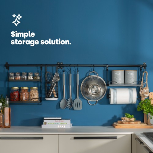 Livivo wall mounted saucepan - wall-mounted,