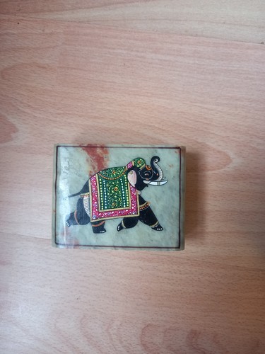 Soapstone square box 4x3x1 - square, 4x3x1.5"