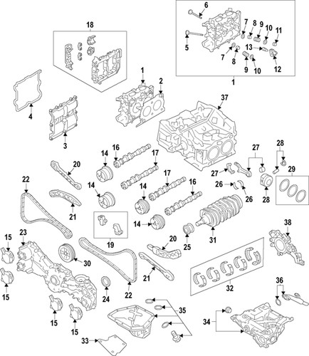 Genuine subaru short block - genuine,