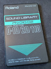 Roland D-10,20,110 PN-D10-02 Sound Library Card