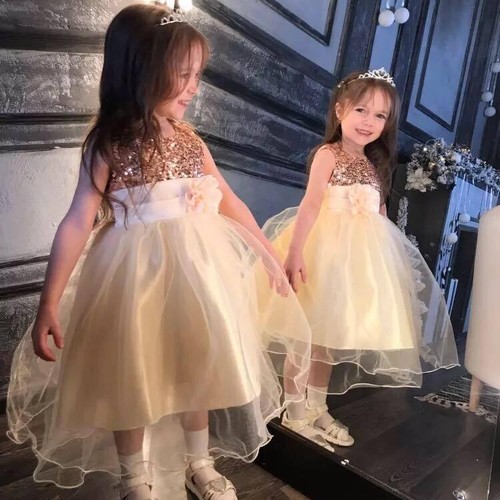 Flower girl dress baby - girl,