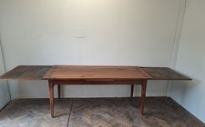 Antique French cherrywood farmhouse extending table