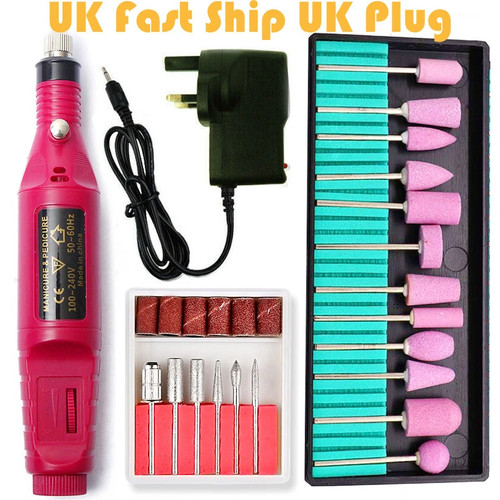 Nail drill machine set - nail,