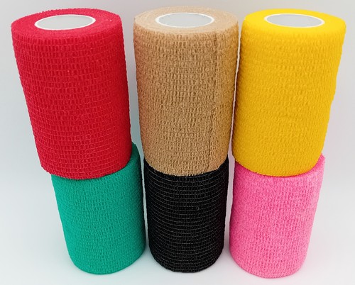 Vet wrap self adherent 5cm - vet, self-adherent