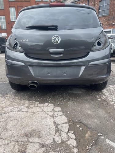 Vauxhall corsa bumper rear - d,