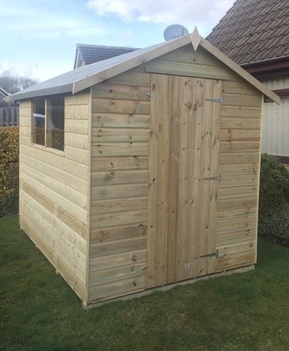 Pinelap sheds garden apex - garden, shed