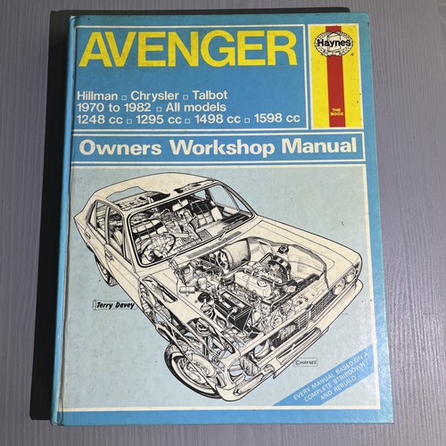 Avenger haynes workshop manual - avenger,