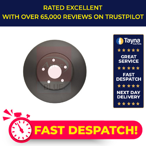 Brake discs pair vented - 2x,