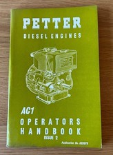 Vintage Petter Diesel Engines