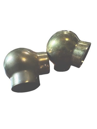 Vintage brass ball - vintage,