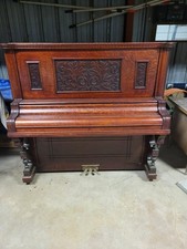 Antique Upright Grand Piano