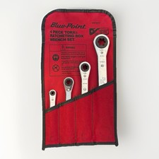 Blue Point by Snap-On E-Torx Ratchet Box Wrench Spanner 4pc Set E6-E24 NOS UK