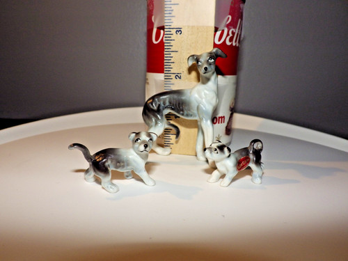 Greyhound whippet bone china - greyhound,