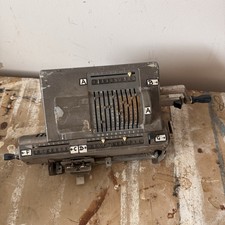 Odhner USSR Calculator – Incomplete Front Panel – Vintage Prop or Project