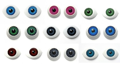 Doll eyes real crochet knit - eyes,