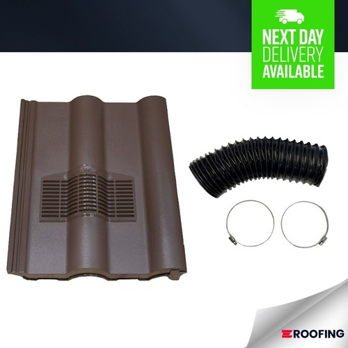 Double roman vent roof - double,