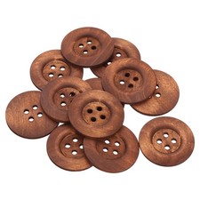 20Pcs Large Wooden Buttons
