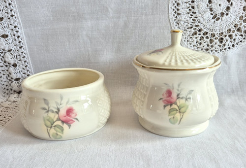 Two donegal belleek - two, parian