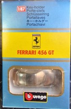 Burago key ring Ferrari 456 GT 1992 original packaging.