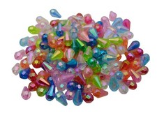 100 Pcs - Mixed Colour Acrylic