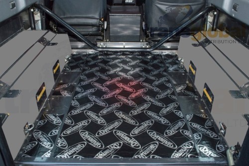 Rear floor soundproofing - rear,