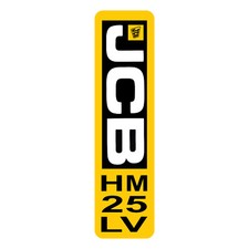 JCB HM25LV Gun Sticker Decal