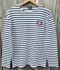 Armor Lux x Hotel Du Cap Eden Roc France RARE Collaboration Striped Unisex Top