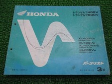 Transalp 400V/600V Parts List