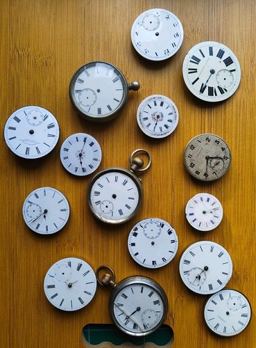 Vintage pocket watch job lot - lot,