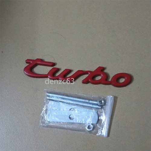 Matte turbo red metal - matte,